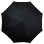 MINIMAX Taskeparaply med automatisk åben funktion i sort - set oppefra