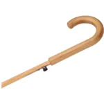 FALCONE Klassisk paraply med træskaft - håndtag