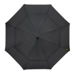 FALCONE Stormparaply i sort - set oppe fra