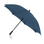 Super letvægt paraply i navy set fra siden