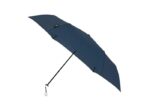 Super letvægt mini paraply i navy set fra siden