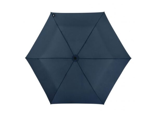 Super letvægt mini paraply i navy set fra toppen