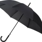 FALCONETTI Klassisk paraply i sort