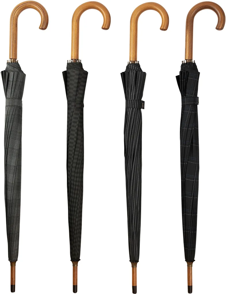 FALCONE® Klassisk paraply – mønstret - alle 4 varianter