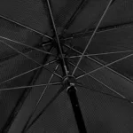 FALCONE Stormparaply med ventilation i sort - ribbe